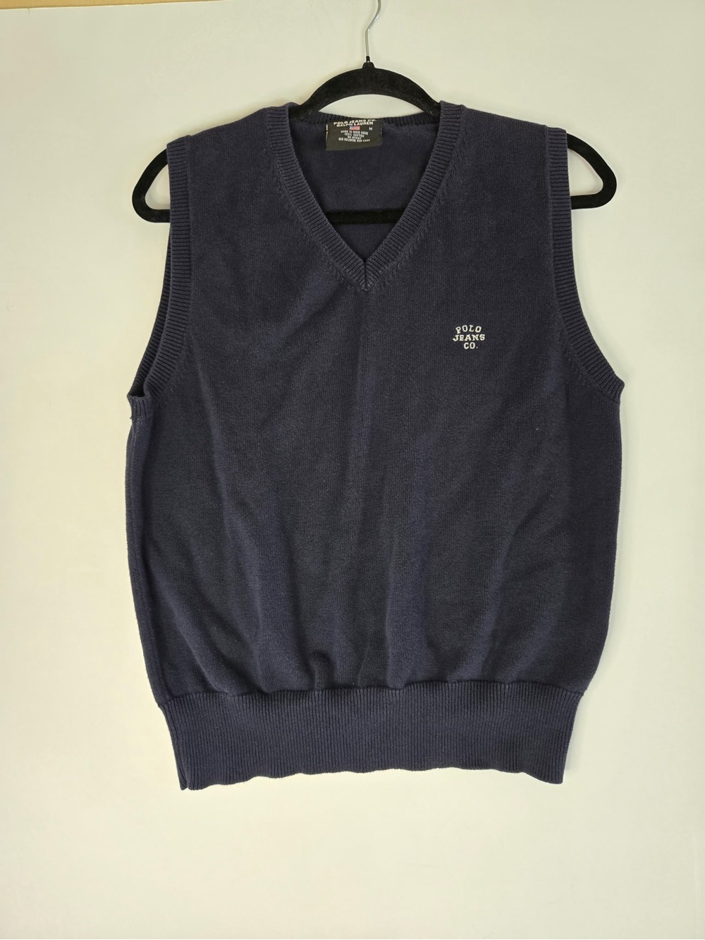 Polo by Ralph Lauren Navy V-Neck Sweater Vest